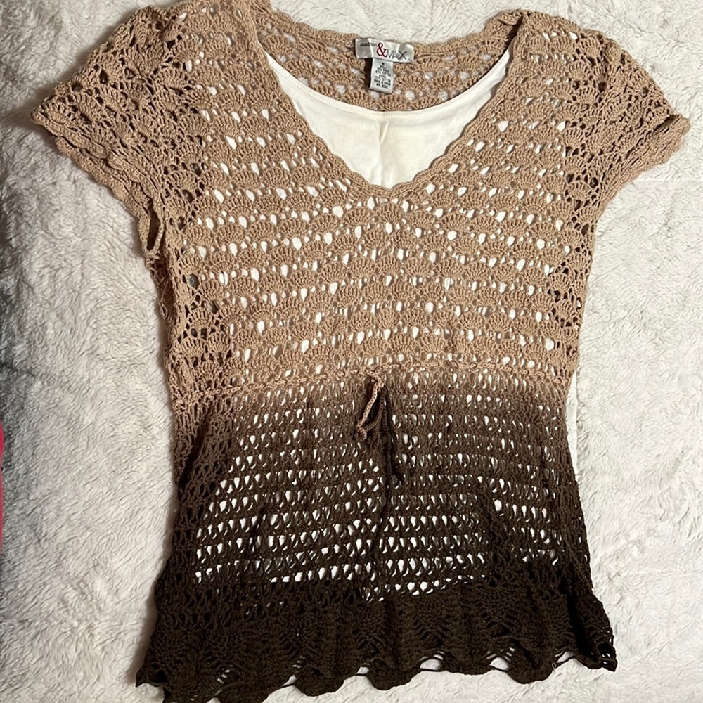 Madison & Max top, size M